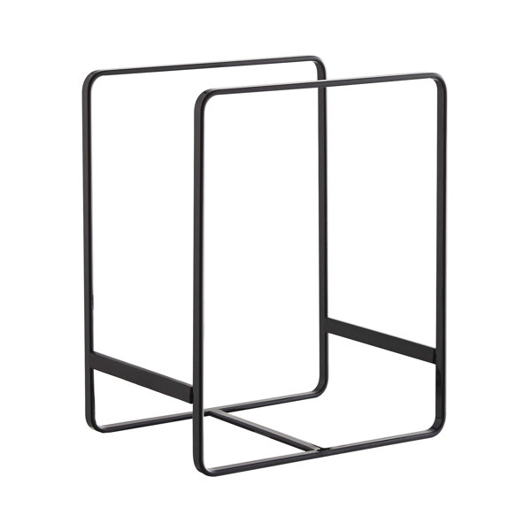 Yamazaki Home Plate Rack/Dish Stand/Dish Storage/Plate Holder, Large, Steel, Large & Reviews